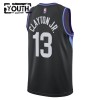 NBA Børn Trøje Utah Jazz Walter Clayton JR 2025-26 Jordan Statement Edition Sort Swingman